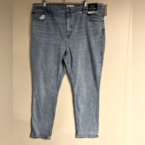 Abercrombie & fitch The 90’s slim straight ultra high rise jeans